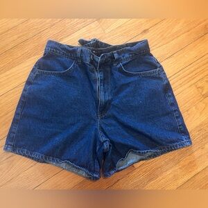 Dark wash Denim shorts